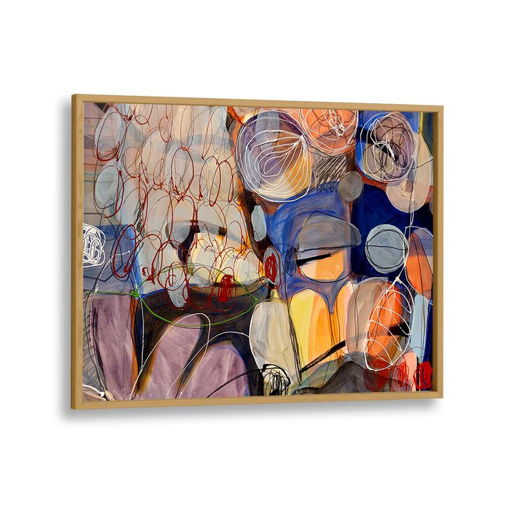 Vibrant DEAR DIARY III, ABSTRACT PAINTINGS showcase dynamic colors and brush strokes for contemporary art lovers.