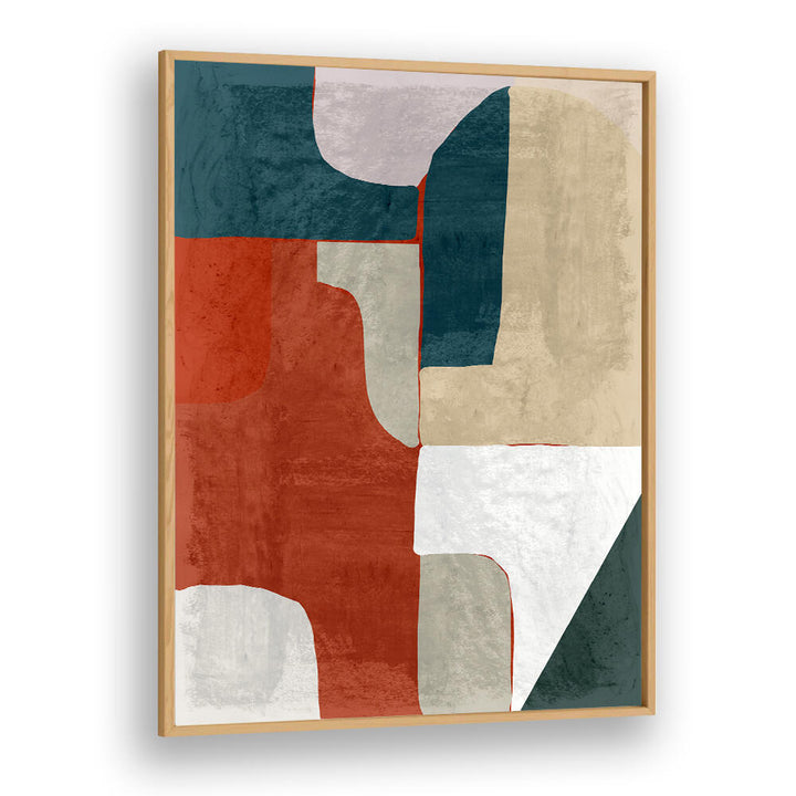 EARTH AND TIDE INTERLOCK , ABSTRACT PAINTINGS