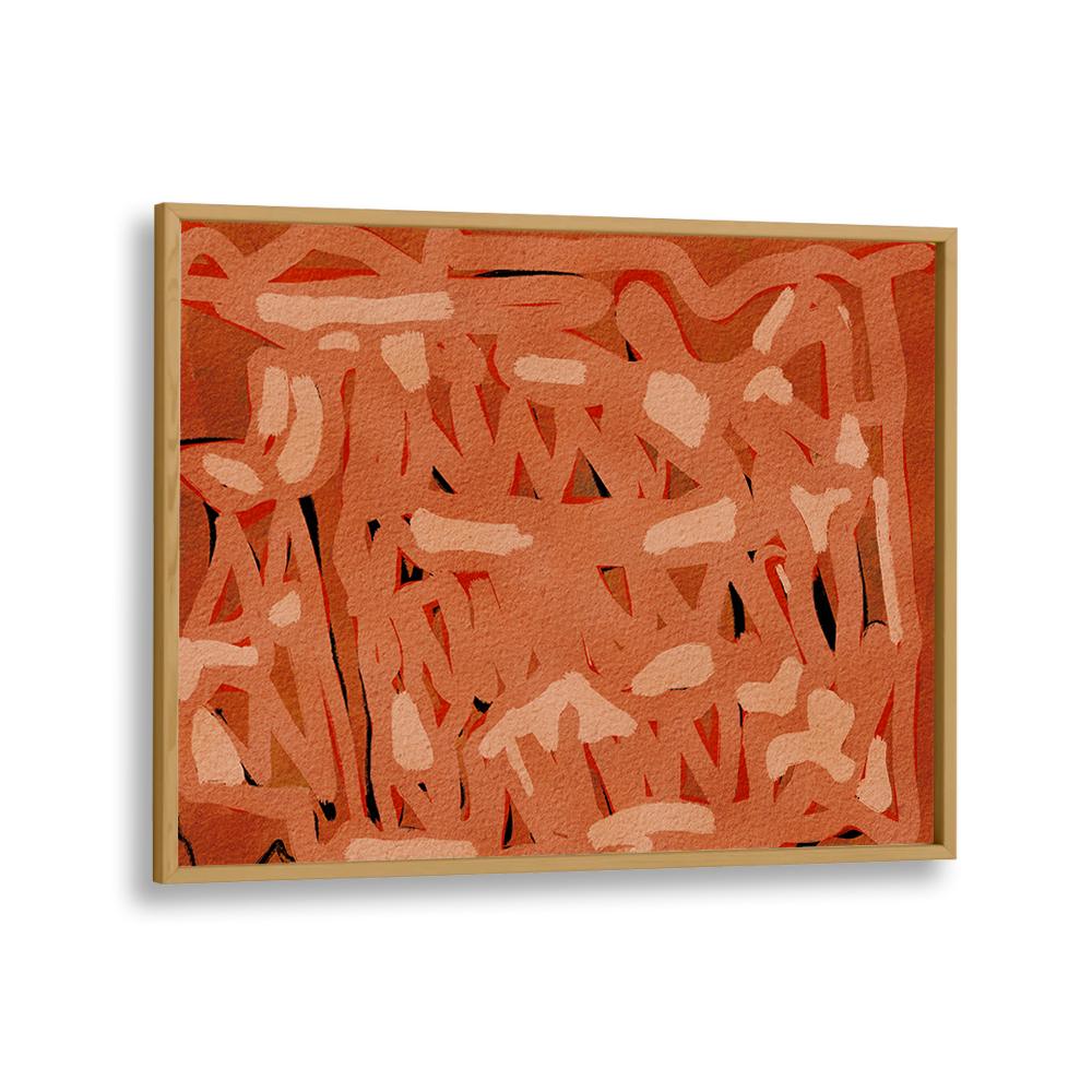 EARTHY ABSTRACT LINES