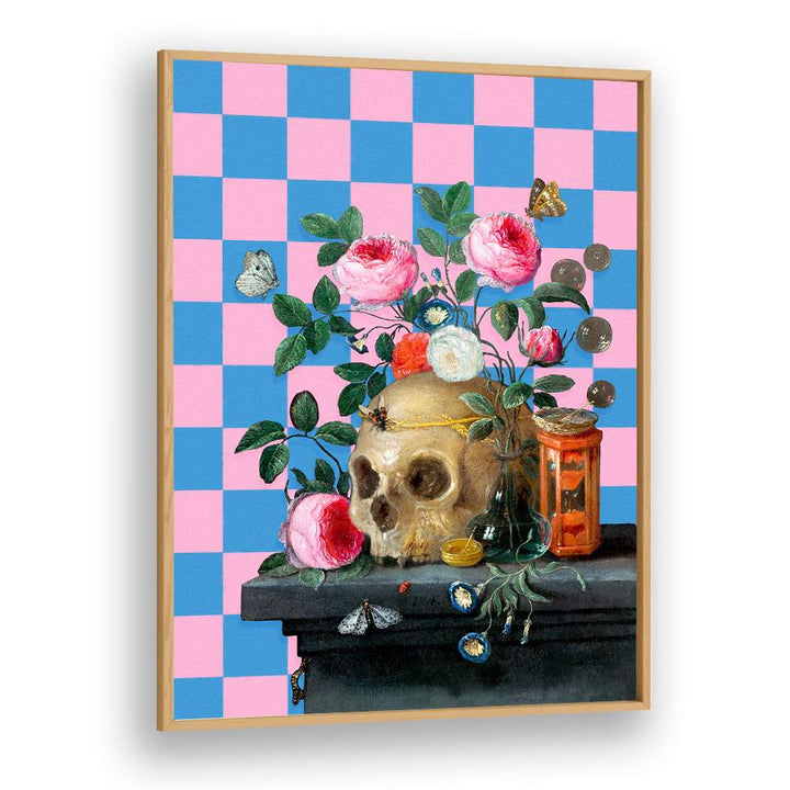 ECLECTIC SKULL AND ROSES