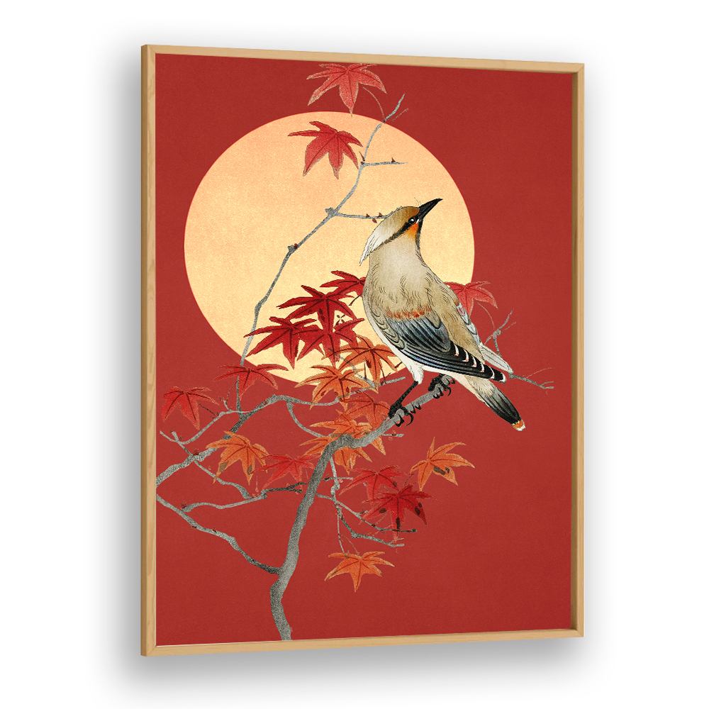 ELEGANT BIRD AUTUMN MOON