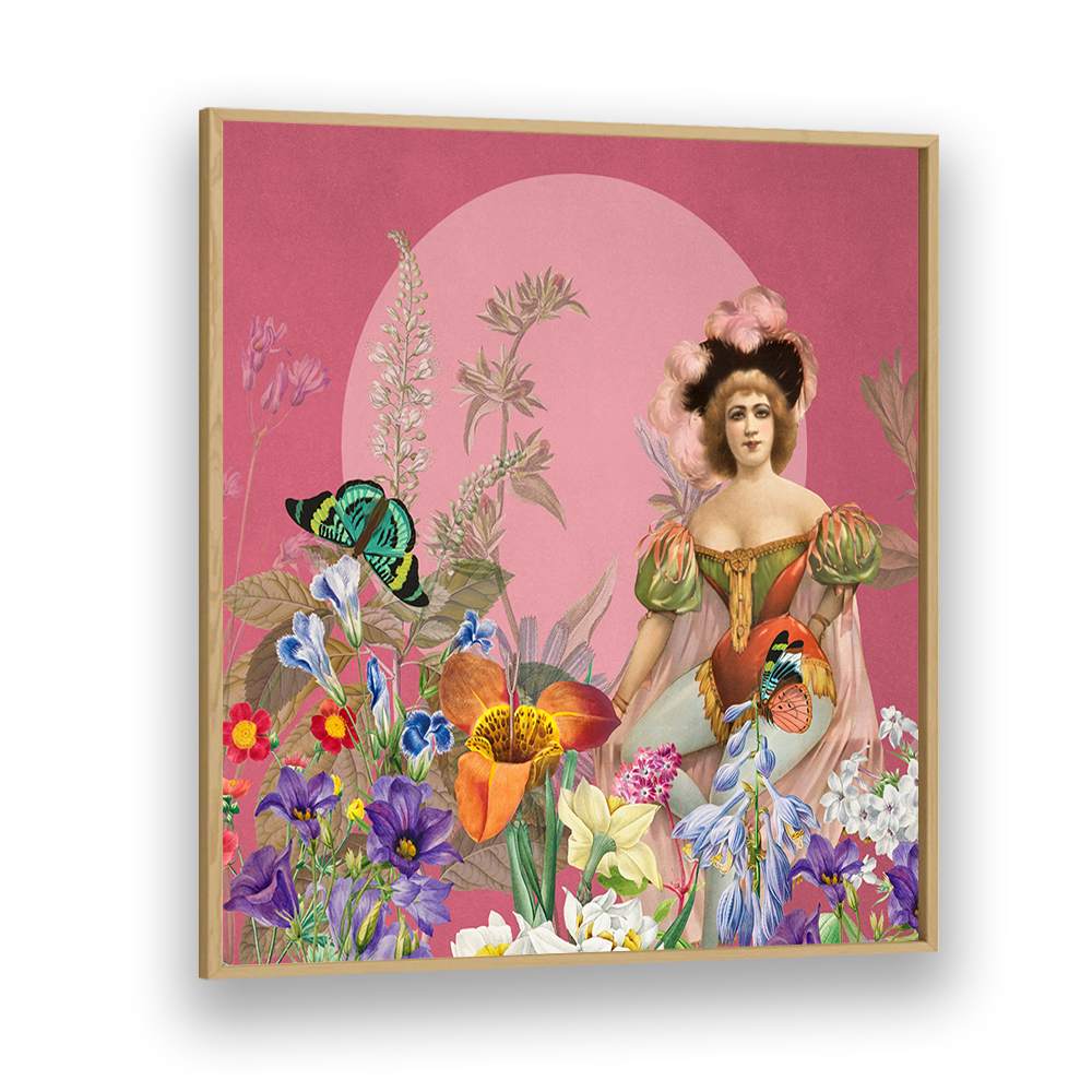 ELEGANT FLORAL PORTRAIT
