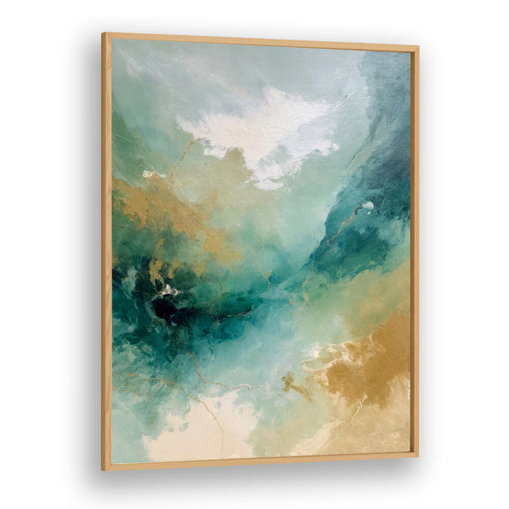EMERALD SKIES , ABSTRACT PAINTINGS