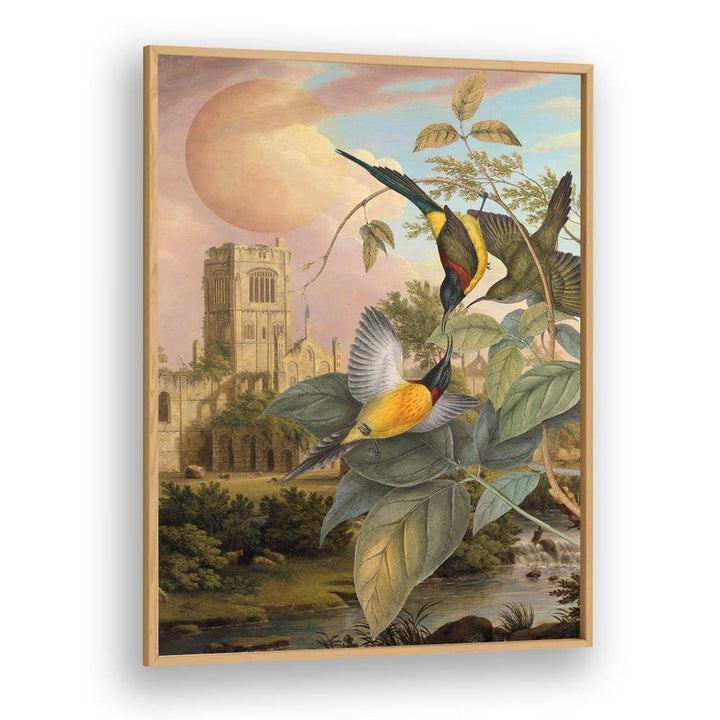 EXOTIC BIRDS PASTEL MOON