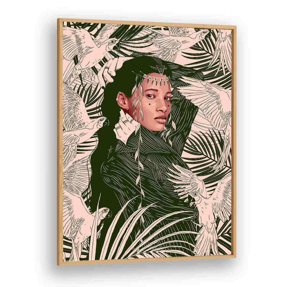 EXOTIC JUNGLE WOMAN