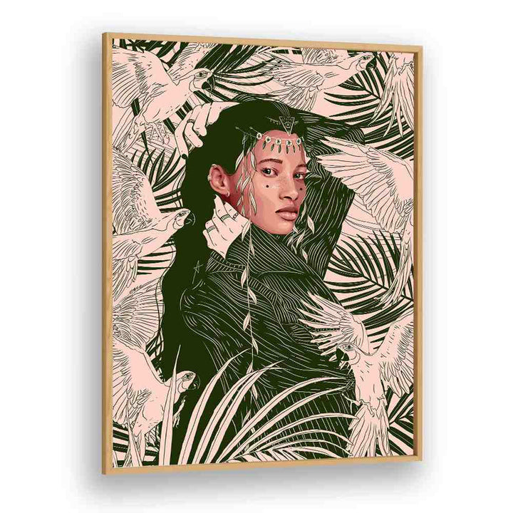 EXOTIC JUNGLE WOMAN