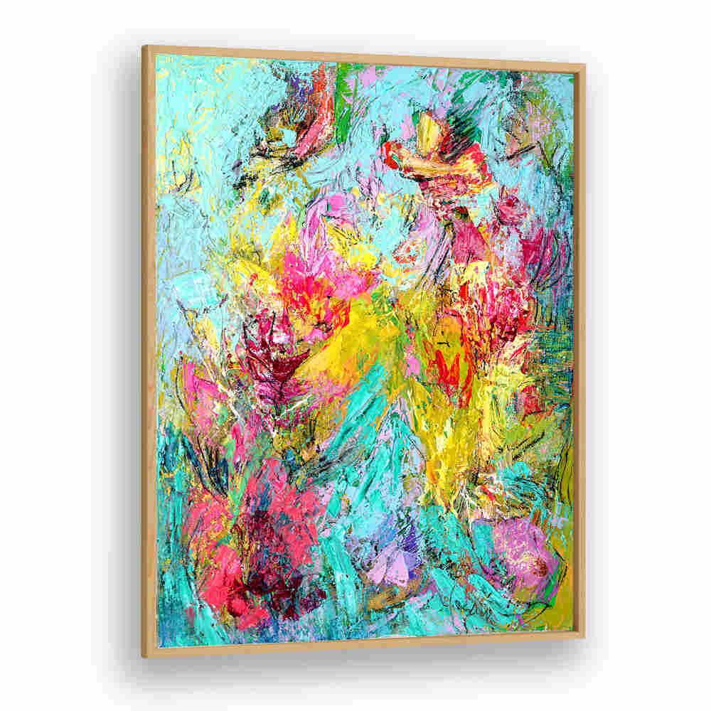 EXPRESSIONIST COLORFUL ABSTRACT III , ABSTRACT PAINTINGS