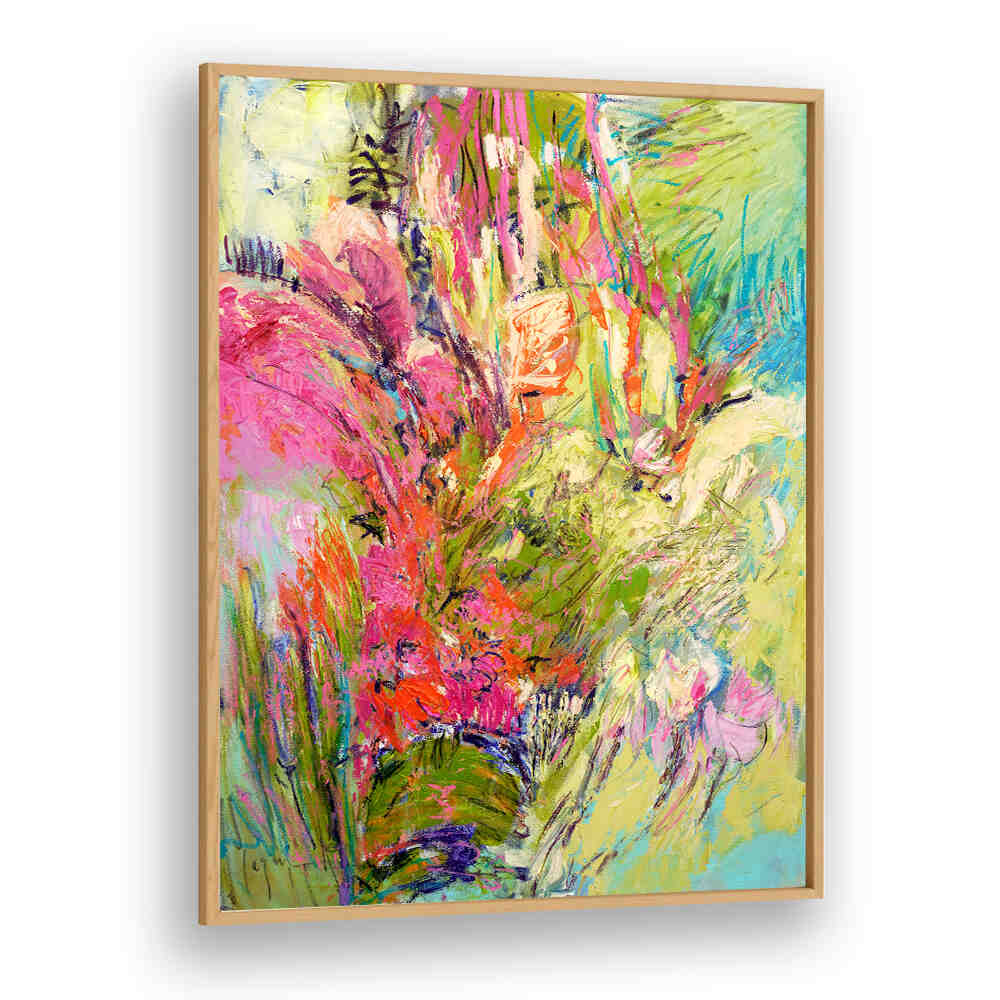 EXPRESSIONIST COLORFUL ABSTRACT IV , ABSTRACT PAINTINGS