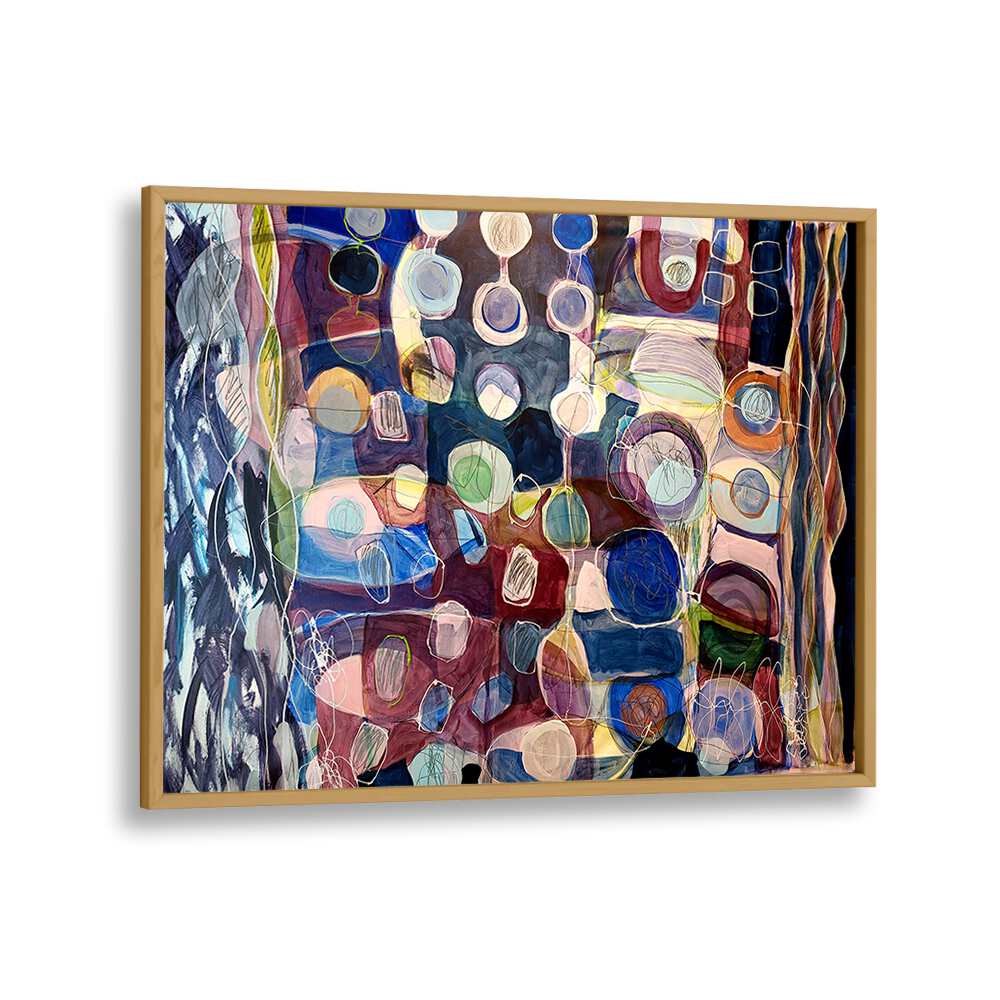 Bright and dynamic ELEMENTS ORGANISEES I, ABSTRACT PAINTINGS perfect for transforming your space with artistry.