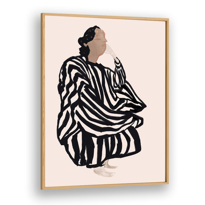 Elegant "FEMALE FIGURE I, PORTRAITS" artwork showcases striking design and craftsmanship, perfect for artistic collections.