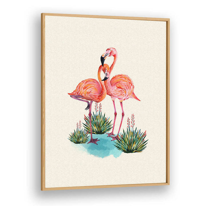 FLAMINGO , ANIMAL PAINTINGS