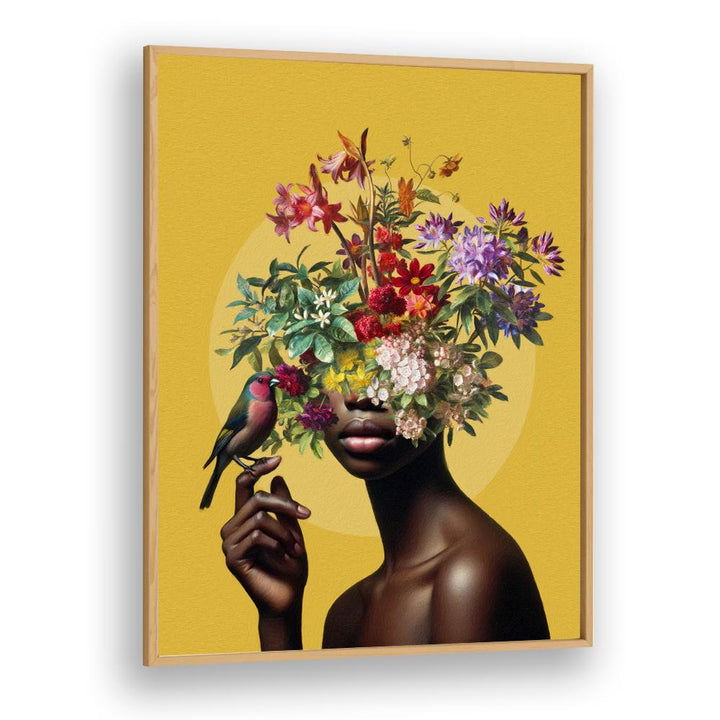 FLORAL DREAMER WITH BIRD