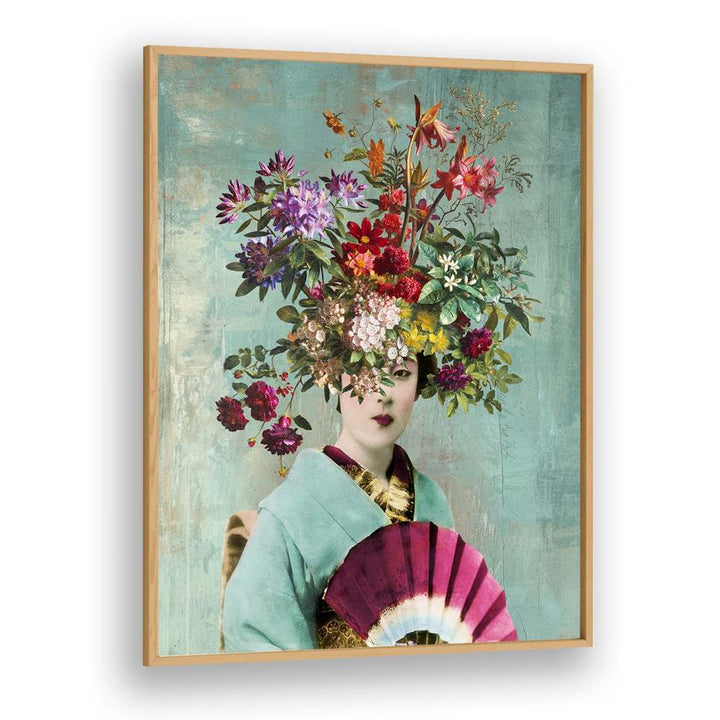 FLORAL GEISHA PORTRAIT