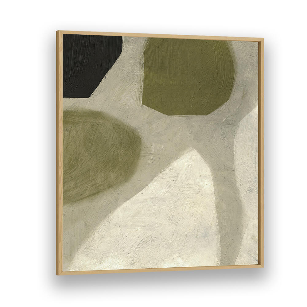 FORMS IN PALE , ABSTRACT PAINTINGS