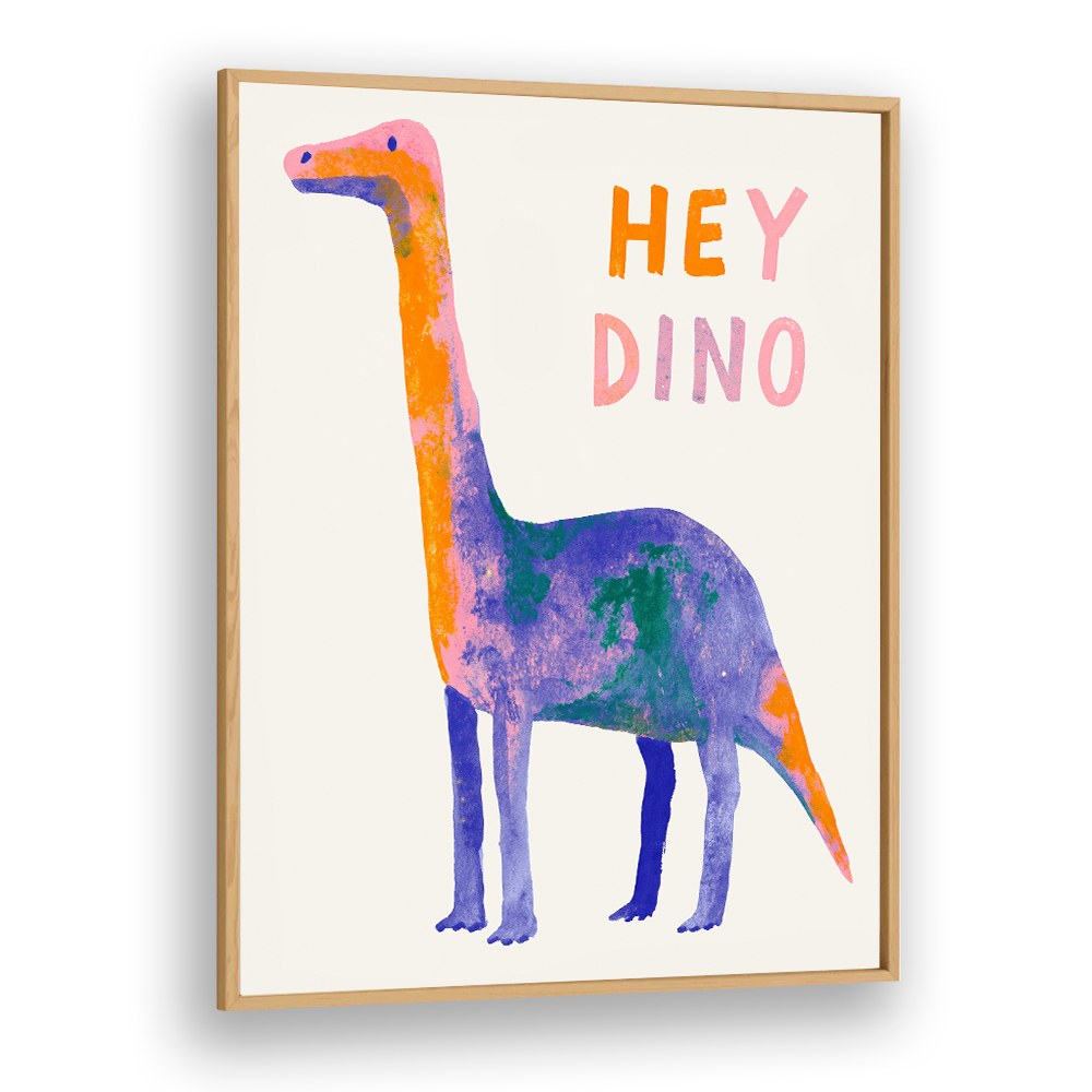 FRIENDLY COLORFUL DINO