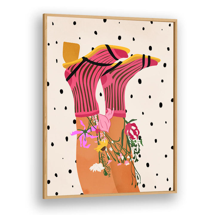 FLORAL STEP DELIGHT , FASHION POSTERS
