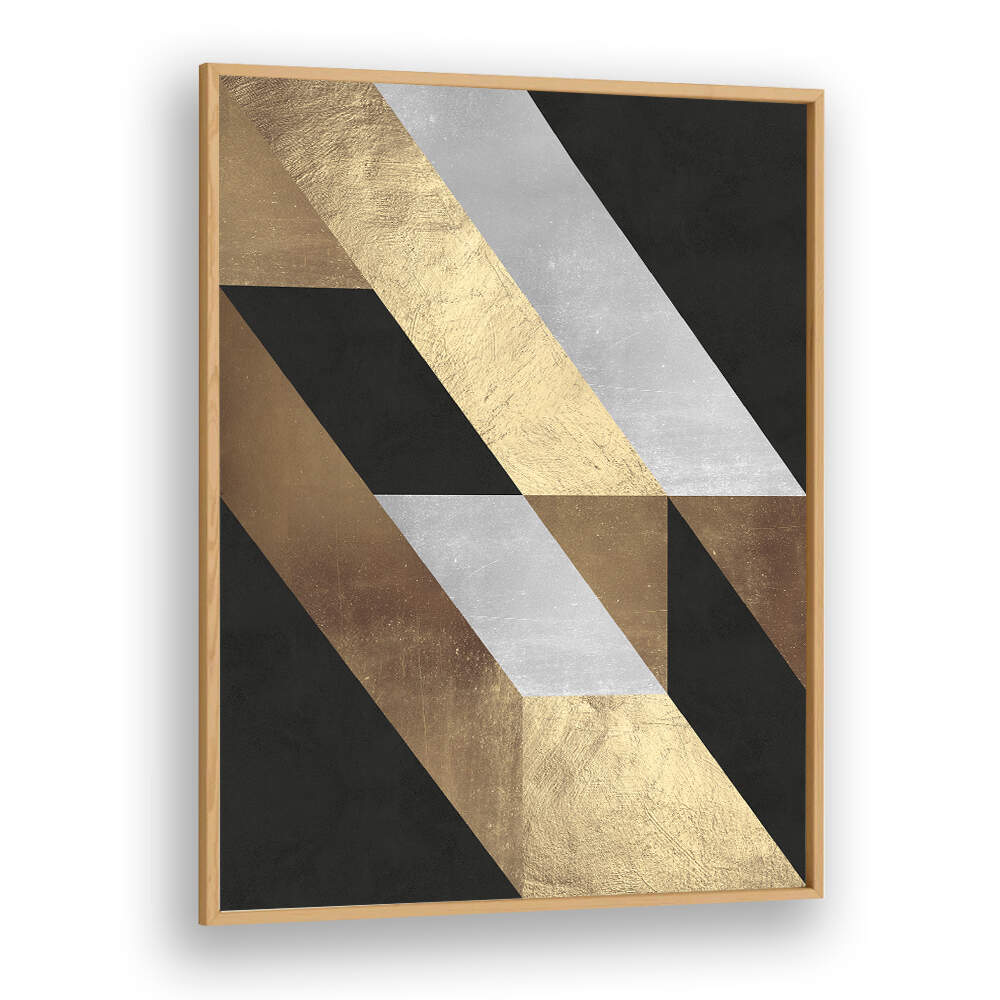GEOMETRIC GOLD FLOW , GEOMETRIC ART PRINTS