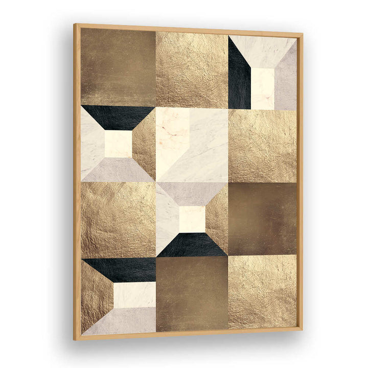GEOMETRIC GOLD RHYTHM , GEOMETRIC ART PRINTS
