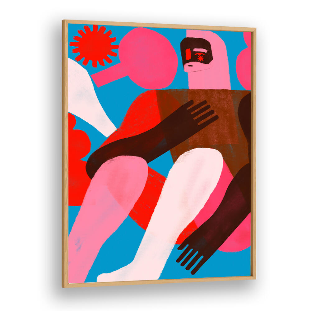 GEOMETRIC SHAPES AND HUMAN FIGURES II , PORTRAITS & FIGURATIVE ILLUSTRATIONS