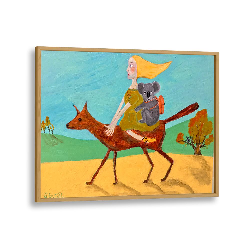 GIRL KOALA DEER JOURNEY