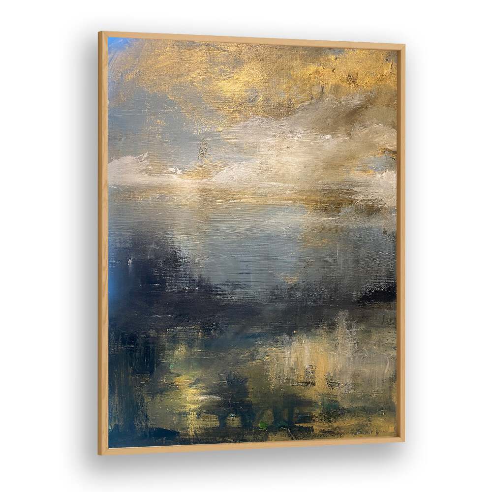 Stunning GOLDEN MORNING, LANDSCAPE PAINTINGS in serene colors, perfect for enhancing your home décor.