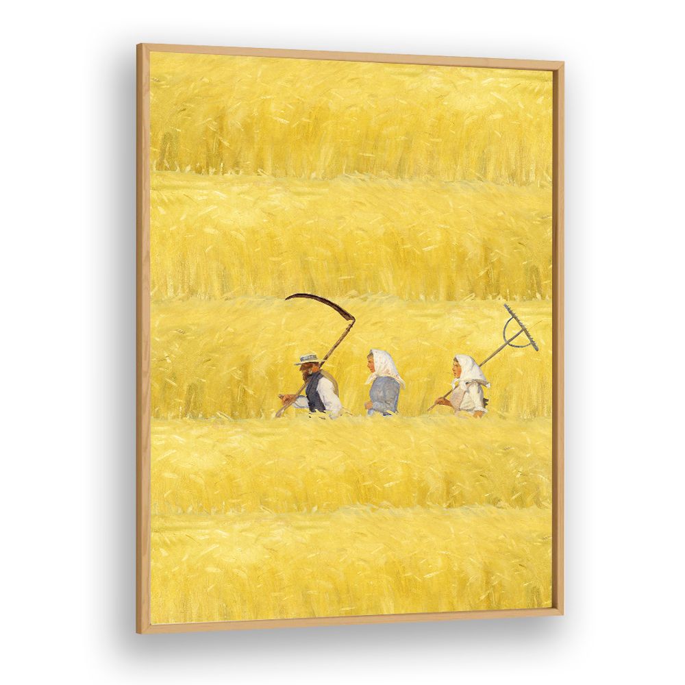 HARVESTING THE GOLDEN FIELD