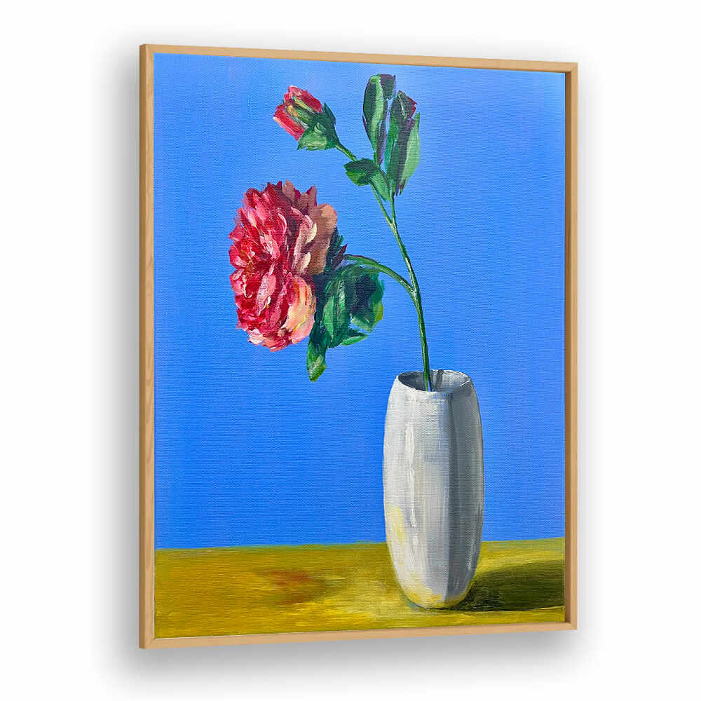 HIGH-CONTRAST PEONY PAINTING