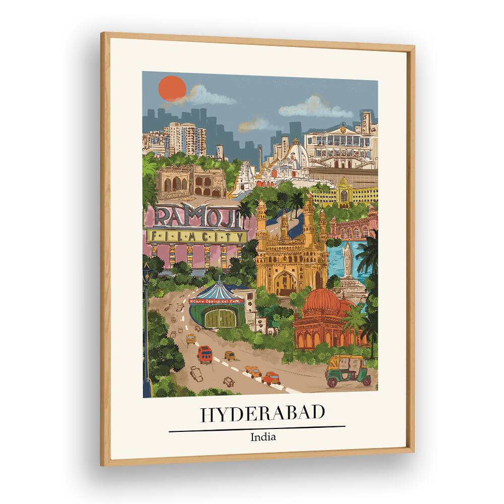 HYDERABAD - SAUMYA AGARWAL , TRAVEL POSTERS