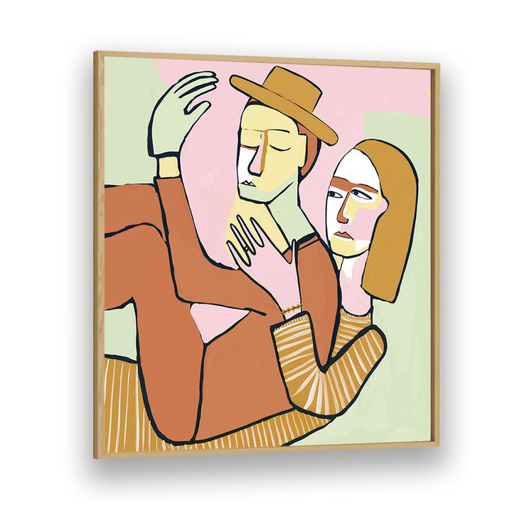 INTIMATE COUPLE'S EMBRACE