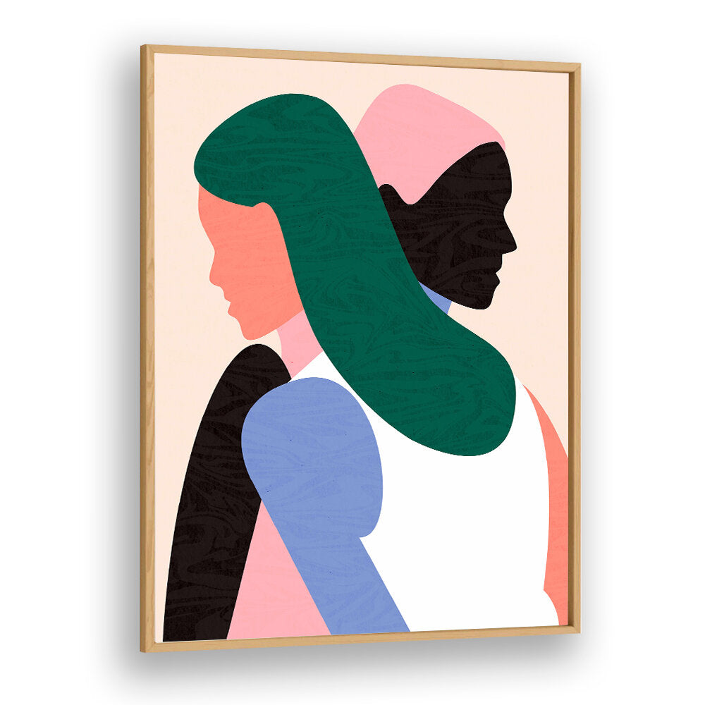 INTERTWINED IDENTITIES , PORTRAITS & FIGURATIVE ILLUSTRATIONS