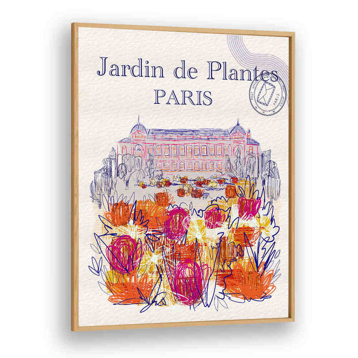 JARDIN DES PLANTES PARIS , TRAVEL POSTERS
