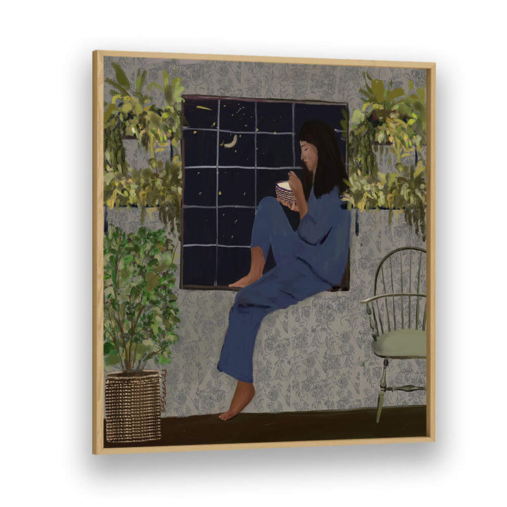 LATE NIGHT TREAT , PORTRAITS & FIGURATIVE ILLUSTRATIONS