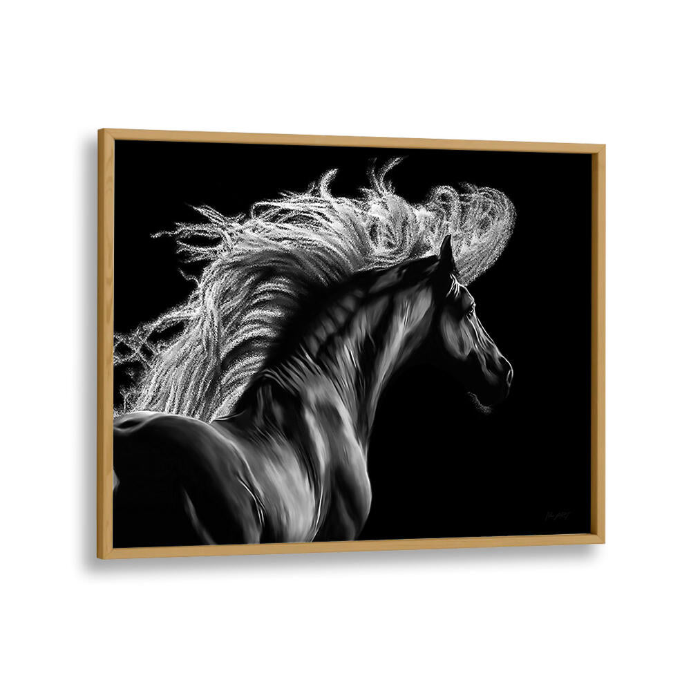 Stunning LE EQUUS, ANIMAL PAINTINGS showcase a majestic horse, perfect for enhancing your living space's artistry.