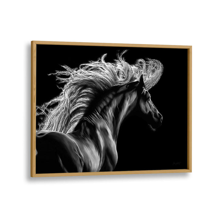 Stunning LE EQUUS, ANIMAL PAINTINGS showcase a majestic horse, perfect for enhancing your living space's artistry.