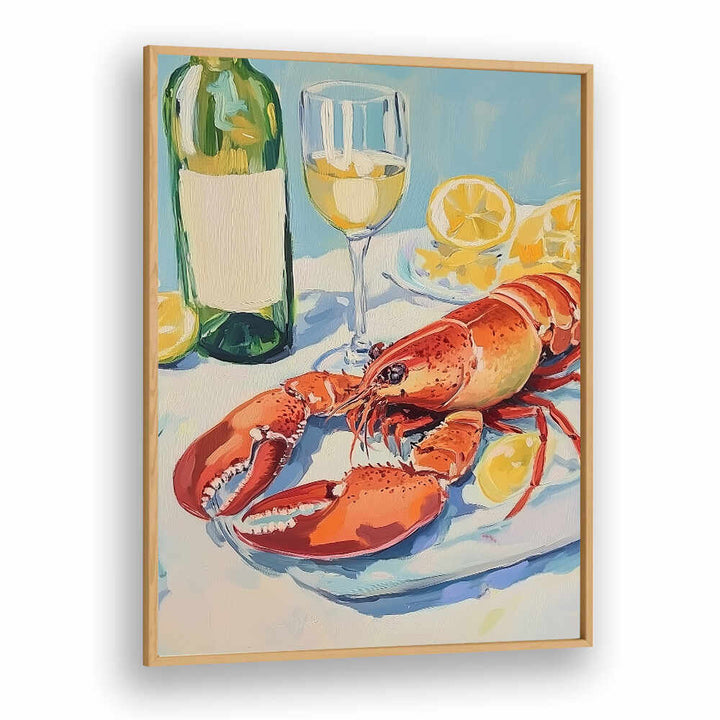 LOBSTER AND WINE , KITCHEN POSTERS