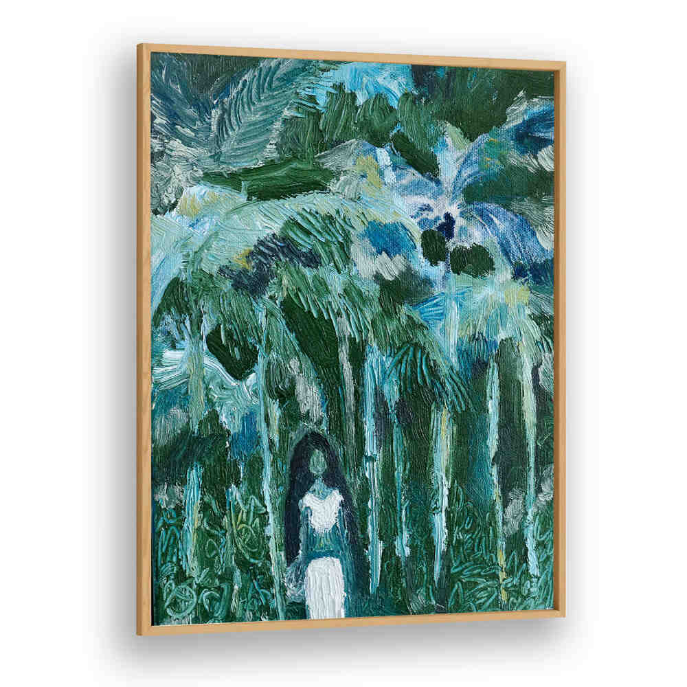 LOCAL IN TROPICAL FOREST , FLORAL FLOWER PAINTINGS