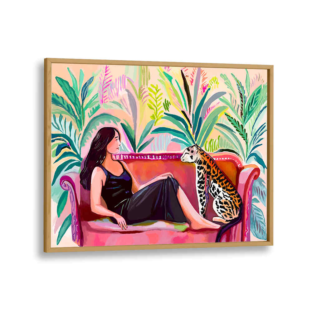 LOEOPARD IN THE ROOM , FASHION POSTERS