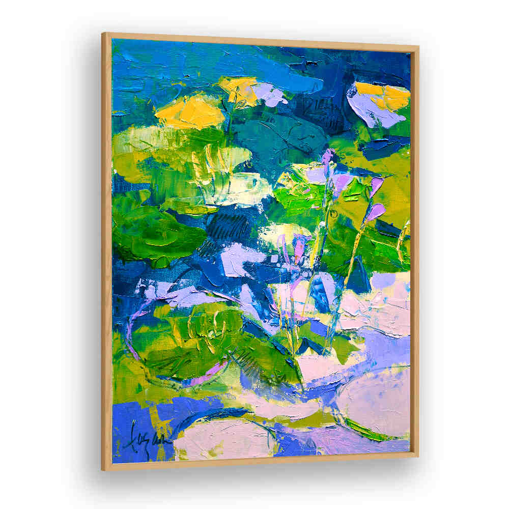 LUSH POND HARMONY , ABSTRACT PAINTINGS