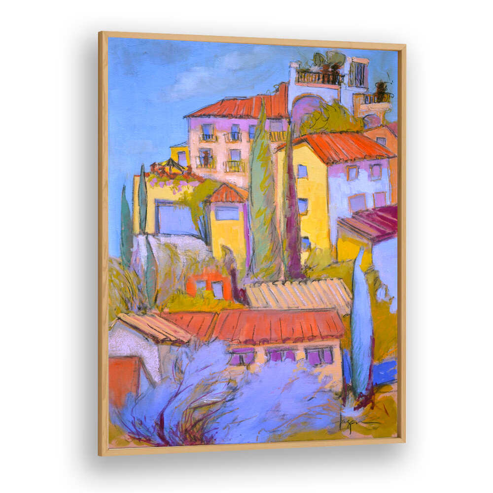 MEDITERRANEAN HUES , ABSTRACT PAINTINGS