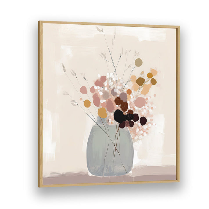 MUTED BLOOMS , FLORAL FLOWER PAINTINGS