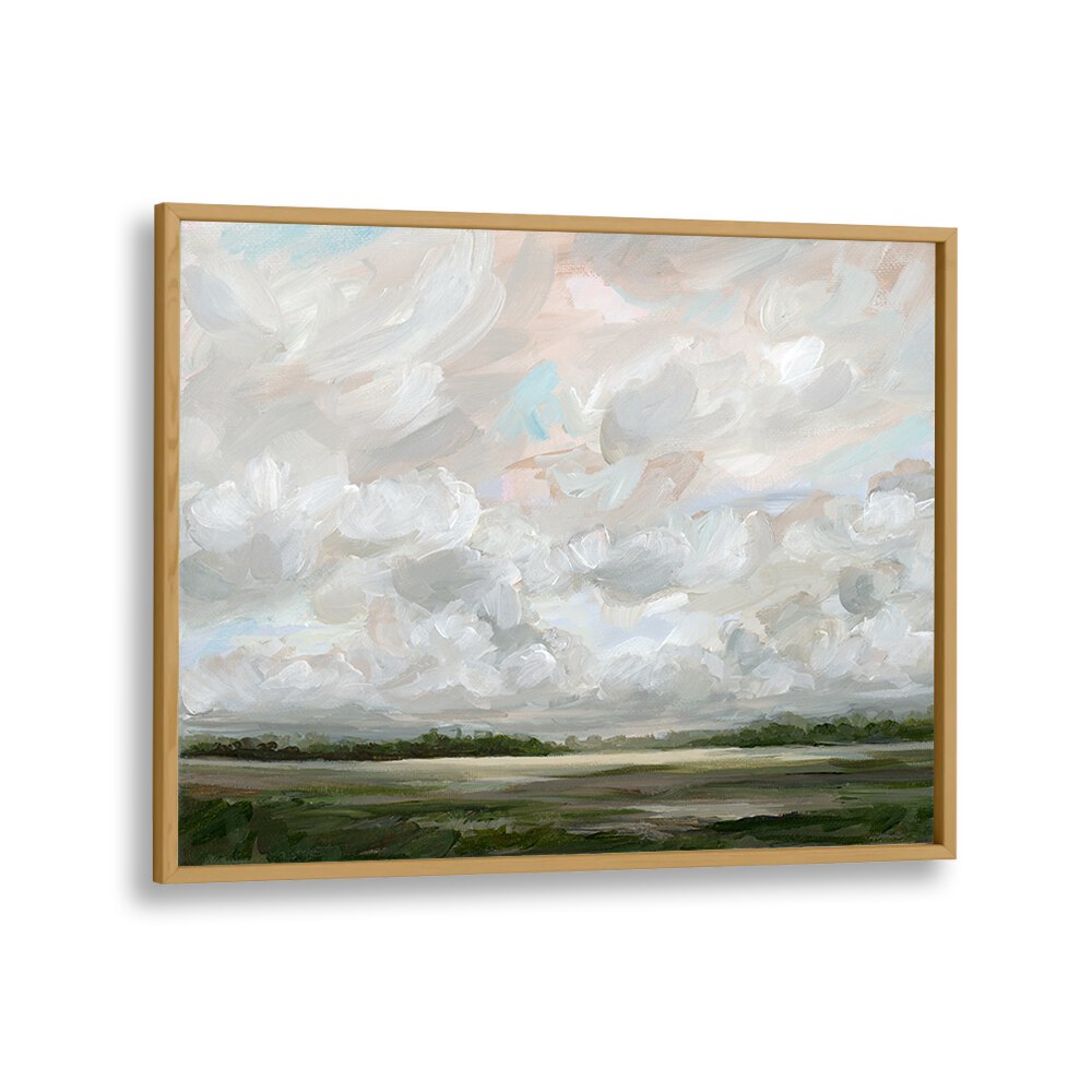 Muted Prairie, abstract paintings showcasing serene landscapes, perfect for enhancing your home decor.