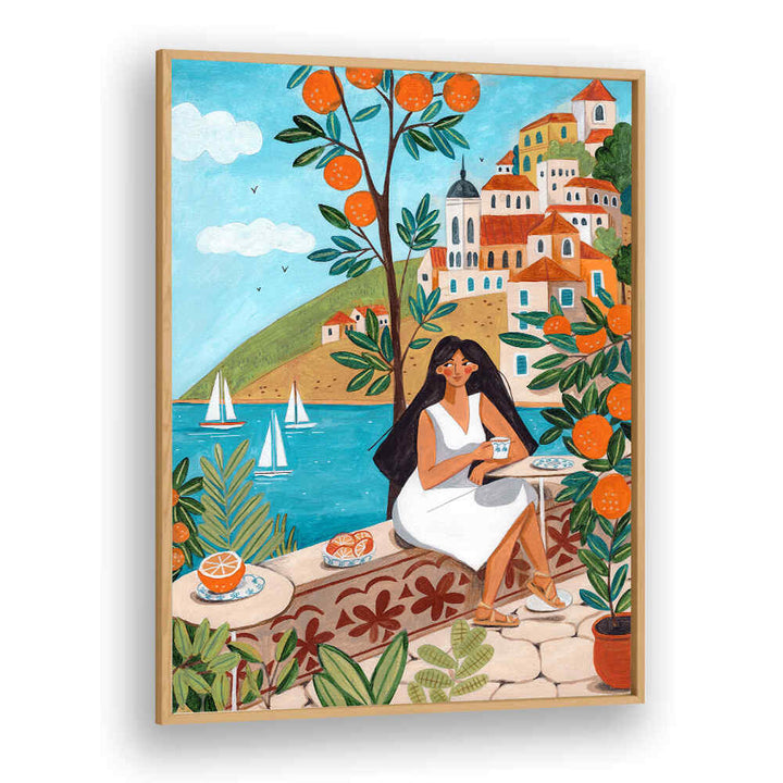 MEDITERRANEAN BLISS , PORTRAITS & FIGURATIVE ILLUSTRATIONS