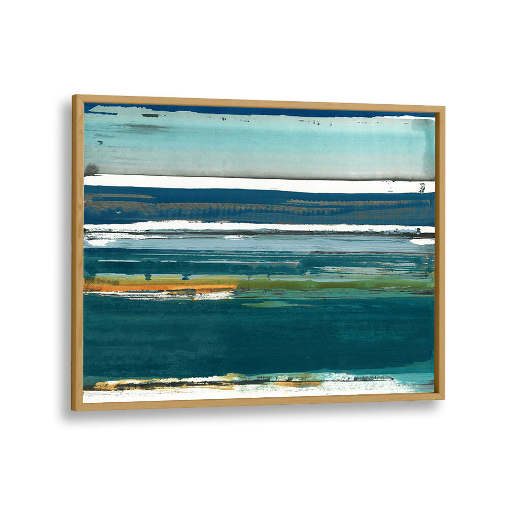 Vibrant waves and serene hues in the MEDITERRANEAN SEA II, LANDSCAPE PAINTINGS to elevate your home décor.