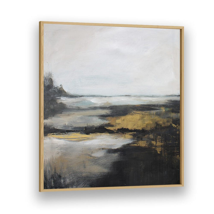 Abstract NATURE INSPIRED LANDSCAPE , LANDSCAPE PAINTINGS evoke calmness, perfect for enhancing home decor elegance.
