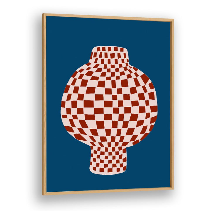 OPTICAL CHECKERED VASE