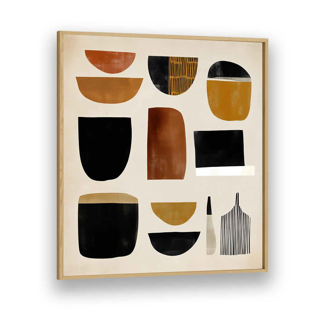 ORGANIC GEOMETRY IN EARTH TONES