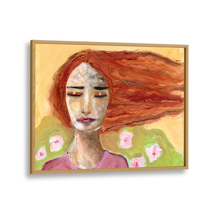 PEACEFUL WOMAN DREAMING