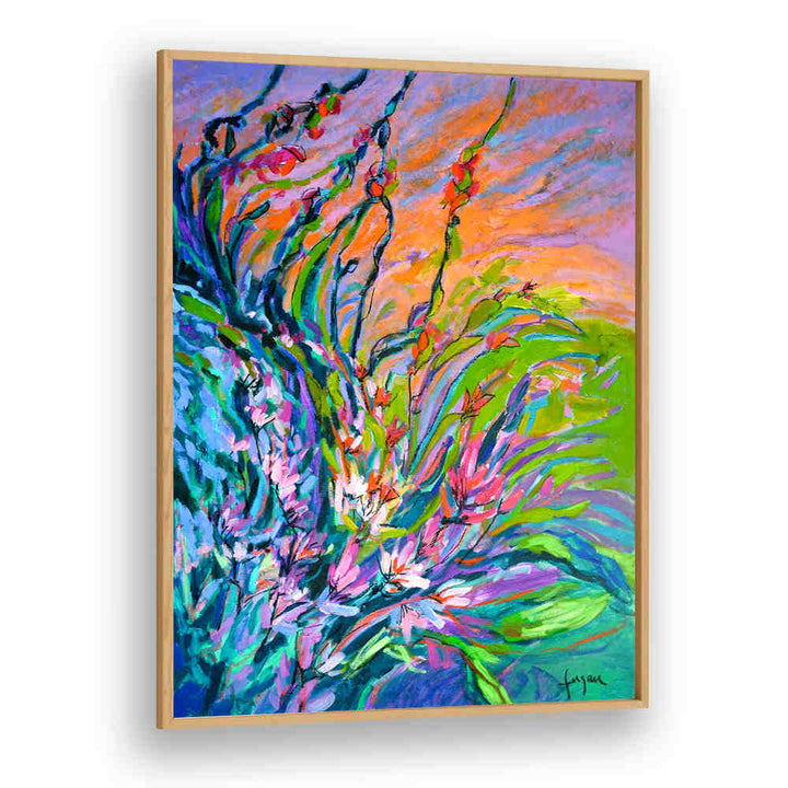 PETAL STORM , ABSTRACT PAINTINGS