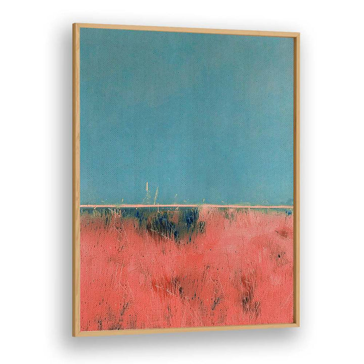 PINK FIELD HORIZON ABSTRACT