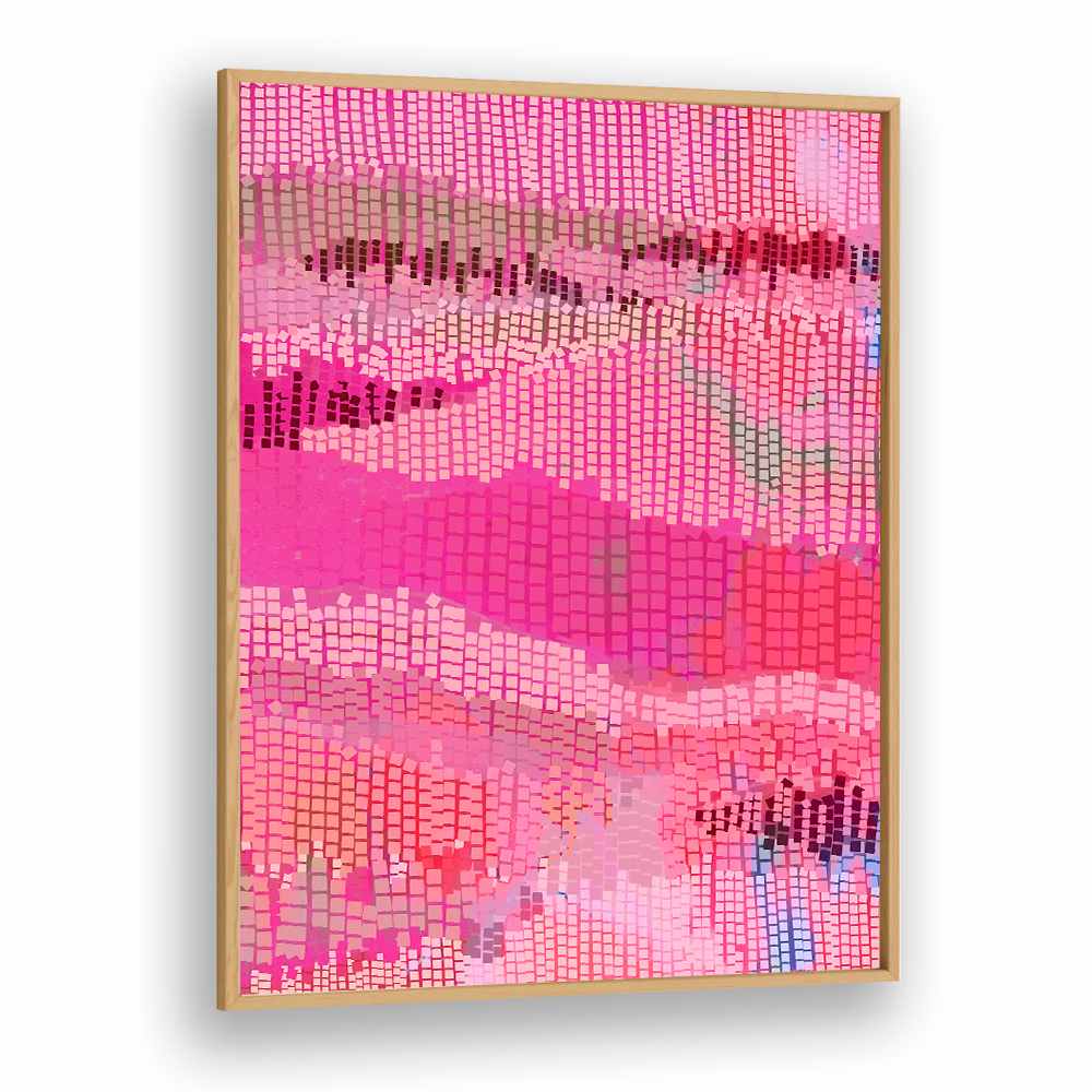 PINK PIXELATED ABSTRACT